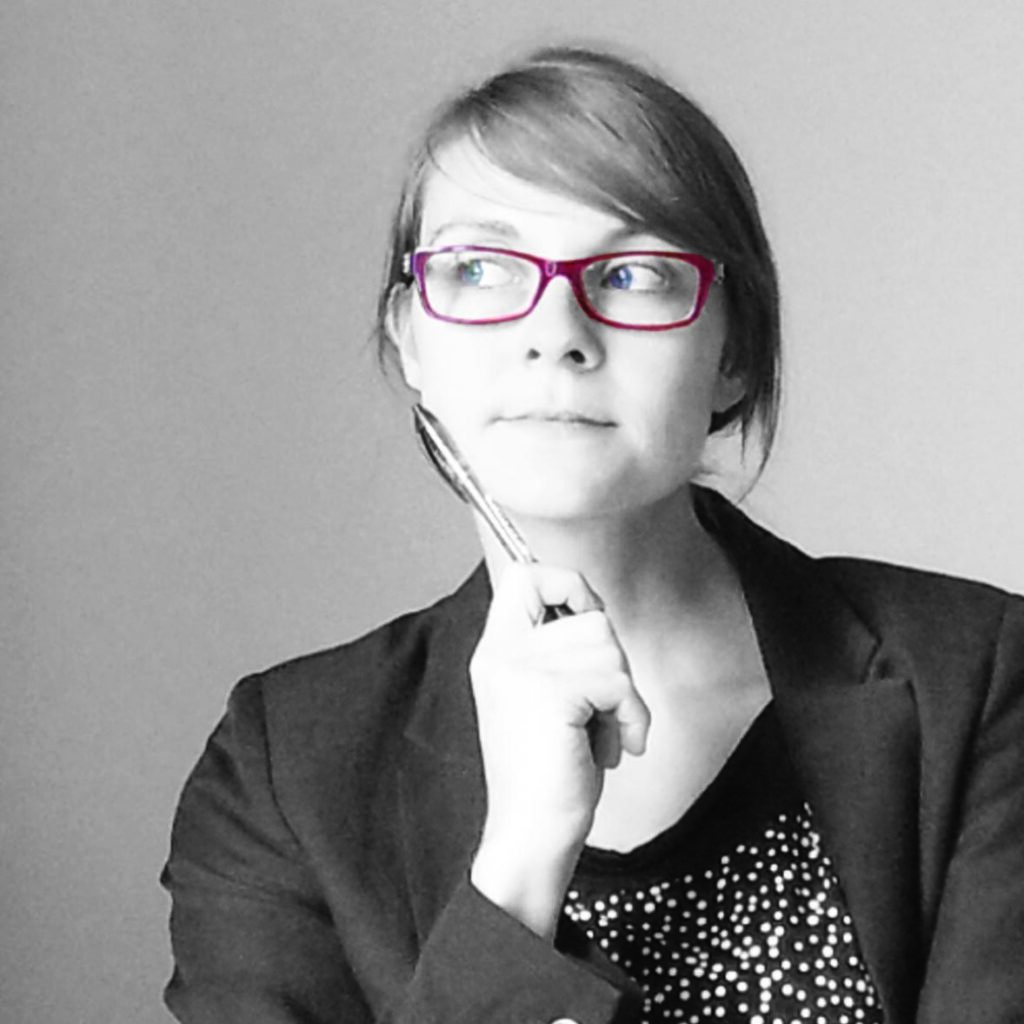 portrait de sandra estournet architecte d'intérieur